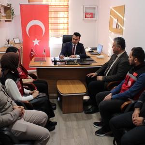 Hınıs Sosyal Hizmet Merkezinin Denetimi Yapıldı. - fotoğraf 1