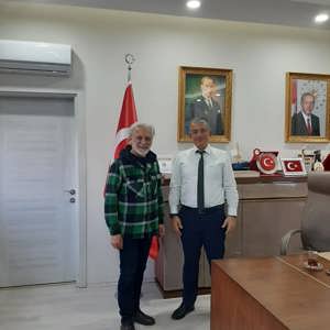 İl Müdürümüz Mustafa MODAOĞLU Giresunlu Sanatçımız Şahin ERGÜNEY'İ Misafir Etti - fotoğraf 1