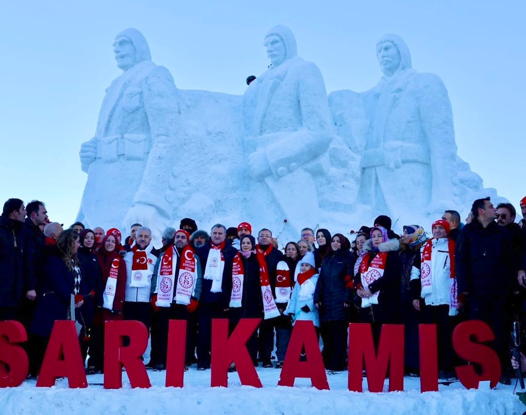 Sarıkamış Şehitlerimizi Rahmet Ve Minnetle Andık