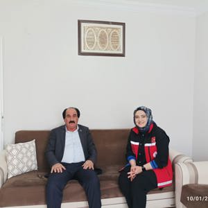 Kıymetli Gazilerimizden Abdullah AYGÜN, Abdullah TAN ve Abdulbaki TAN' ın ailelerini İl Müdürlüğümüzde görev yapan personellerimiz tarafından hanelerinde ziyaret ettik.  - fotoğraf 1