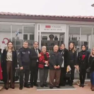 Polis Eşleri Derneği Yalova Şube Başkanı Sayın Asuman GÖZÜM Kuruluşlarımızı Ziyaret Etti - fotoğraf 2