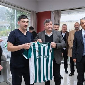 Giresun Belediye başkanımız Aytekin ŞENLİKOĞLU ve Ekrem Faruk CİVELEKOĞLU Giresun Bakım ve Rehabilitasyon merkezine ziyarette bulundu. - fotoğraf 8