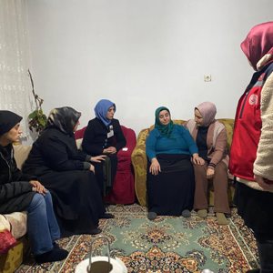 Şehidimiz Samet ASLAN’ın Kıymetli Ailesini, Taşova ilçesi Çakırsu Köyünde taziye ziyaretinde bulundular. - fotoğraf 1