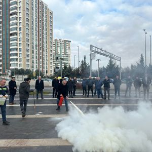 Yangın Söndürme Eğitimi ve Tatbikatı - fotoğraf 6