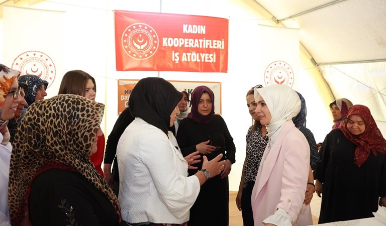 Aile ve Sosyal Hizmetler Bakanımız Göktaş: “Bugüne kadar 1.012 yeni kadın kooperatifinin kurulmasını sağladık