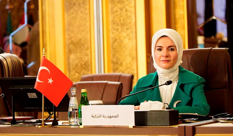 Bakanımız Mahinur Özdemir Göktaş Çok Boyutlu Sosyal Kalkınma İçin Arap Forumu'nun "Bakanlar Oturumu"nda Konuştu