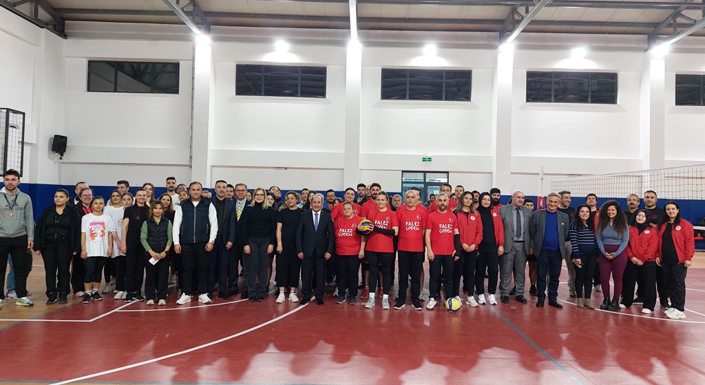 İl Müdürlüğümüzde Sosyal Etkinlikler Kapsamında Yapılacak Voleybol Turnuvası Başladı