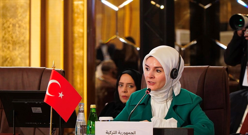 Bakanımız Mahinur Özdemir Göktaş Çok Boyutlu Sosyal Kalkınma İçin Arap Forumu'nun "Bakanlar Oturumu"nda Konuştu