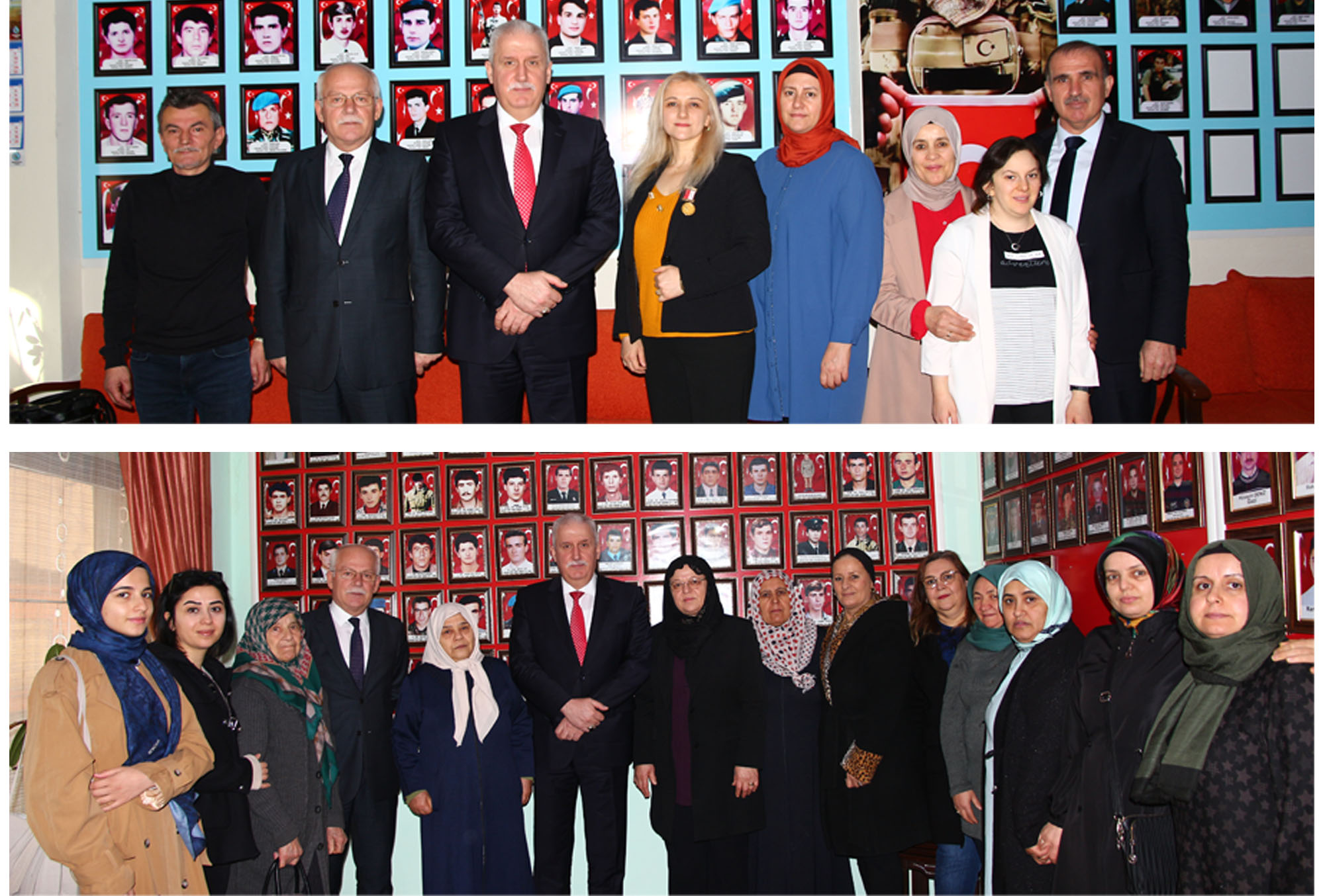 İl Müdürümüz Kemal Gümrükçü Bafra'da Bulunan Şehit-Gazi Derneklerini Ziyaret Etti