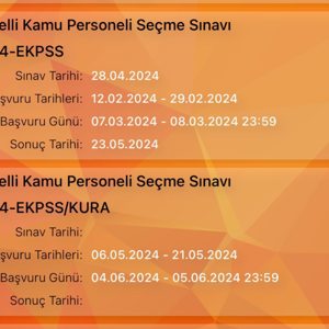 2024 YILI EKPSS BAŞVURULARI BAŞLADI - fotoğraf 1