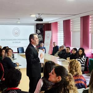 Resmi Yazışma Kuralları Eğitimi Düzenlendi. - fotoğraf 3
