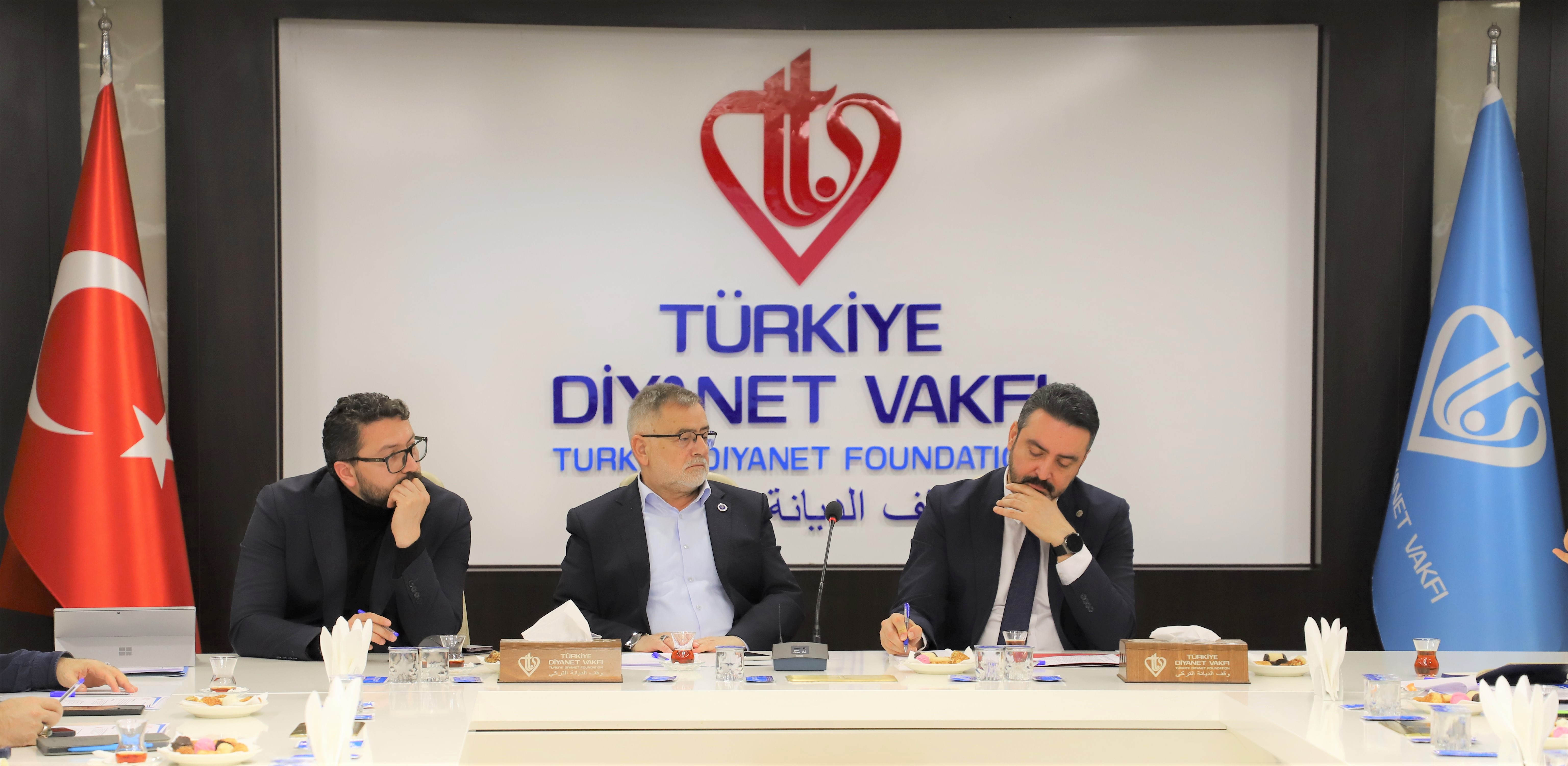 Türkiye Diyanet Vakfı İle İstişare Toplantısı Gerçekleştirildi