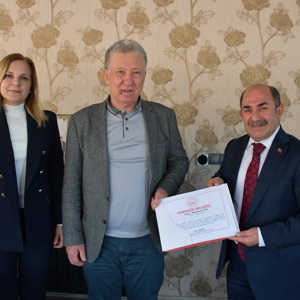 İl Müdürümüz Galip SÖKMEN, Çocuk Kuruluşumuza katkı sağlayan hayırsever iş insanını ziyaret etti - fotoğraf 2