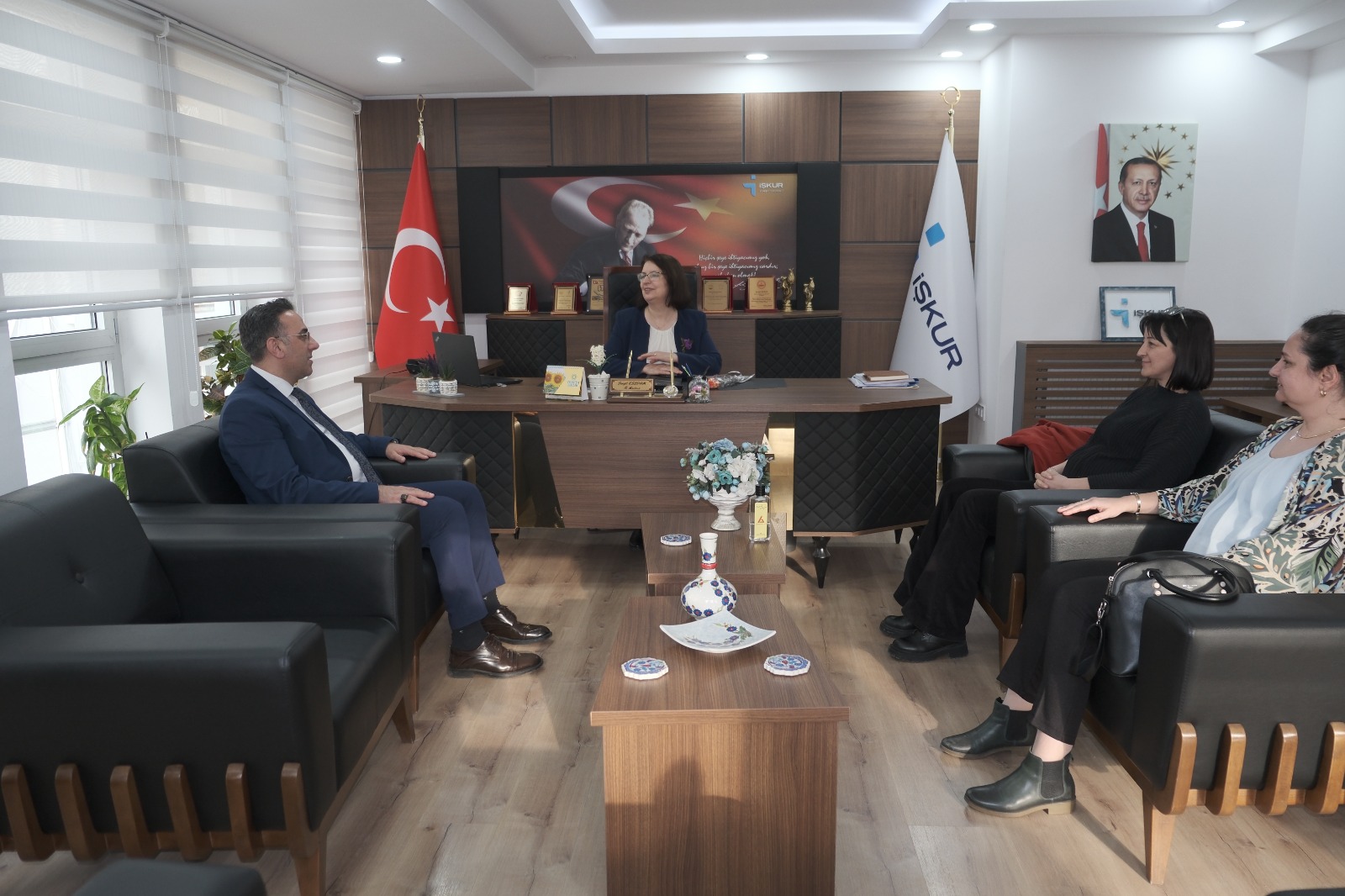 İl Müdürü Harun TOHUMCU’dan İŞKUR Müdürlüğüne Ziyaret…