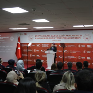 Bakanımız Göktaş, Şehit Yakını, Gazi ve Gazi Yakınlarının Kamu Kurum ve Kuruluşlarına Yerleştirilmesi Törenine Katıldı - fotoğraf 4