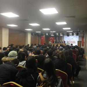 GÜMÜŞHANE LİSESİ'NDE VATAN VE KAHRAMANLIK BULUŞMASI DÜZENLENDİ - fotoğraf 3