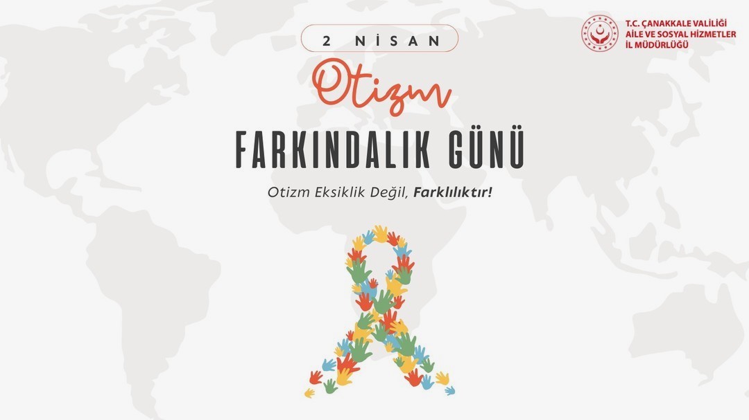2 Nisan Dünya Otizm Farkındalık Günü Kapsamında, Çanakkale Özgün Bireyler Otizm Derneğiyle Birlikte 17 Burda Avm’de Farkındalık Yürüyüşü Yapıldı