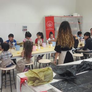 Sosyal Uyum ve Okul Destek Projeleri Kapsamındaki Çocuklarımıza Yönelik Seramik Atölye Çalışması Gerçekleştirildi - fotoğraf 3