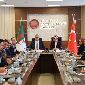 Aile ve Sosyal Hizmetler Bakanımız Göktaş, Türkiye-Cezayir KEK 12. Dönem Toplantısı Kapanış Oturumu'nda Konuştu - fotoğraf 1