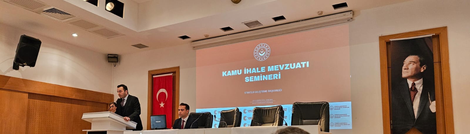Personel Genel Müdürü Hamza Gökhan ERYILMAZ Bakanlığımız Taşra Teşkilatında Satın Alma İşlemlerini Yürüten Personele Yönelik İhale Mevzuatı Eğitiminde Açılış Konuşması Yaptı