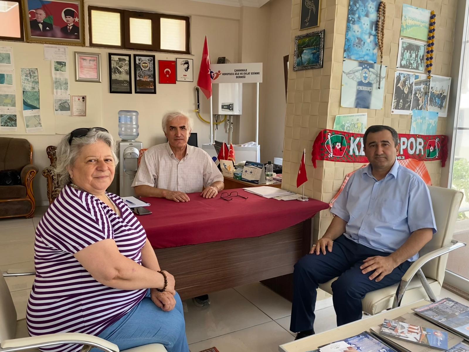 Çanakkale Koruyucu Aile ve Evlât Edinme Derneğini Ziyaret Ettik