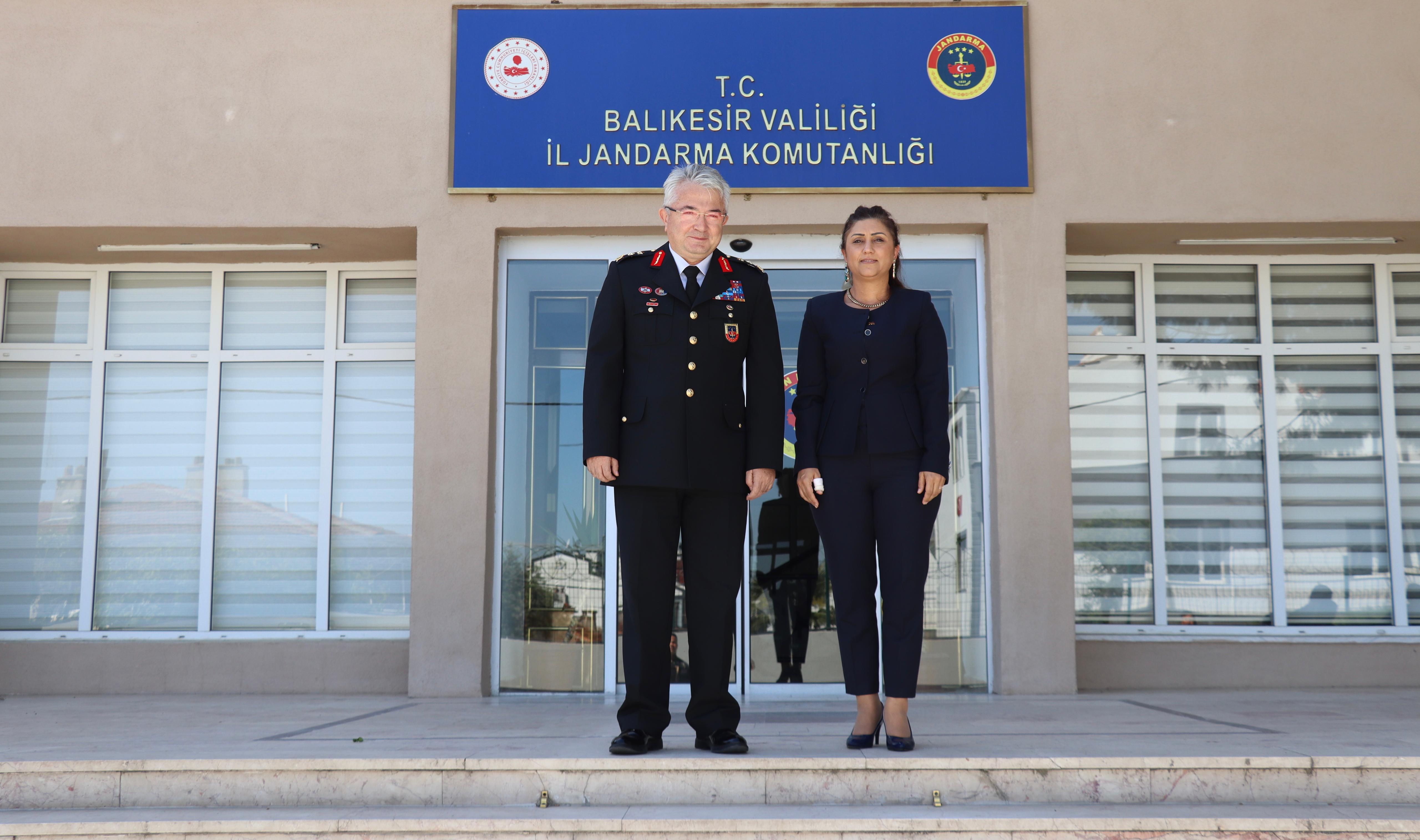 İl Jandarma Komutanı Sayın Tümgeneral Nurettin ALKAN'a Ziyaret