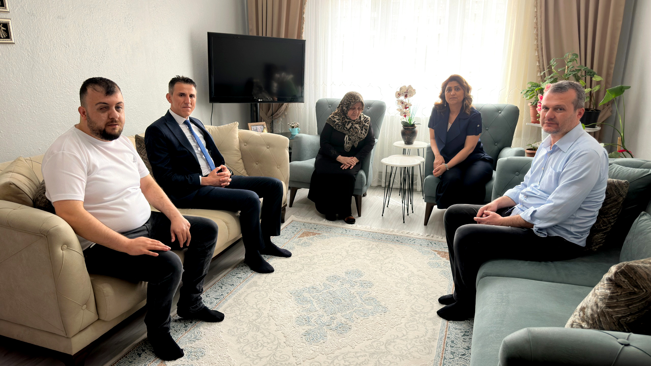 Gazimiz Uzman Çavuş Mehmet ERYILMAZ'a Ziyaret