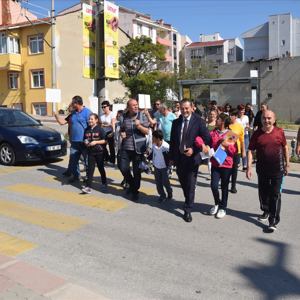 Çocuklarımız ve Yaşlılarımız ile Birlikte  “Yaya Önceliğine ve Güvenliğine” Dikkat Çektik - fotoğraf 1