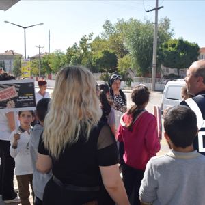 Çocuklarımız ve Yaşlılarımız ile Birlikte  “Yaya Önceliğine ve Güvenliğine” Dikkat Çektik - fotoğraf 4