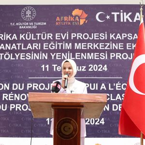 Bakanımız Göktaş, Dakar El Sanatları Eğitim Merkezinin yeni atölyelerinin açılışını gerçekleştirdi - fotoğraf 6