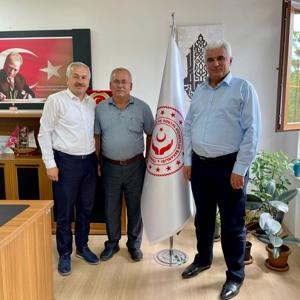 Aziz Şehidimiz Şevki Eren Yatkın’ın Kıymetli Babası İl Müdürümüzü Ziyaret Etti - fotoğraf 1