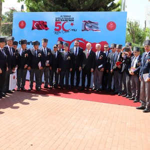 Adaya huzur ve barışı getiren harekâtın 50'nci yılında Muharip Gazilerimiz yeniden Kuzey Kıbrıs Türk Cumhuriyeti'nde! - fotoğraf 12