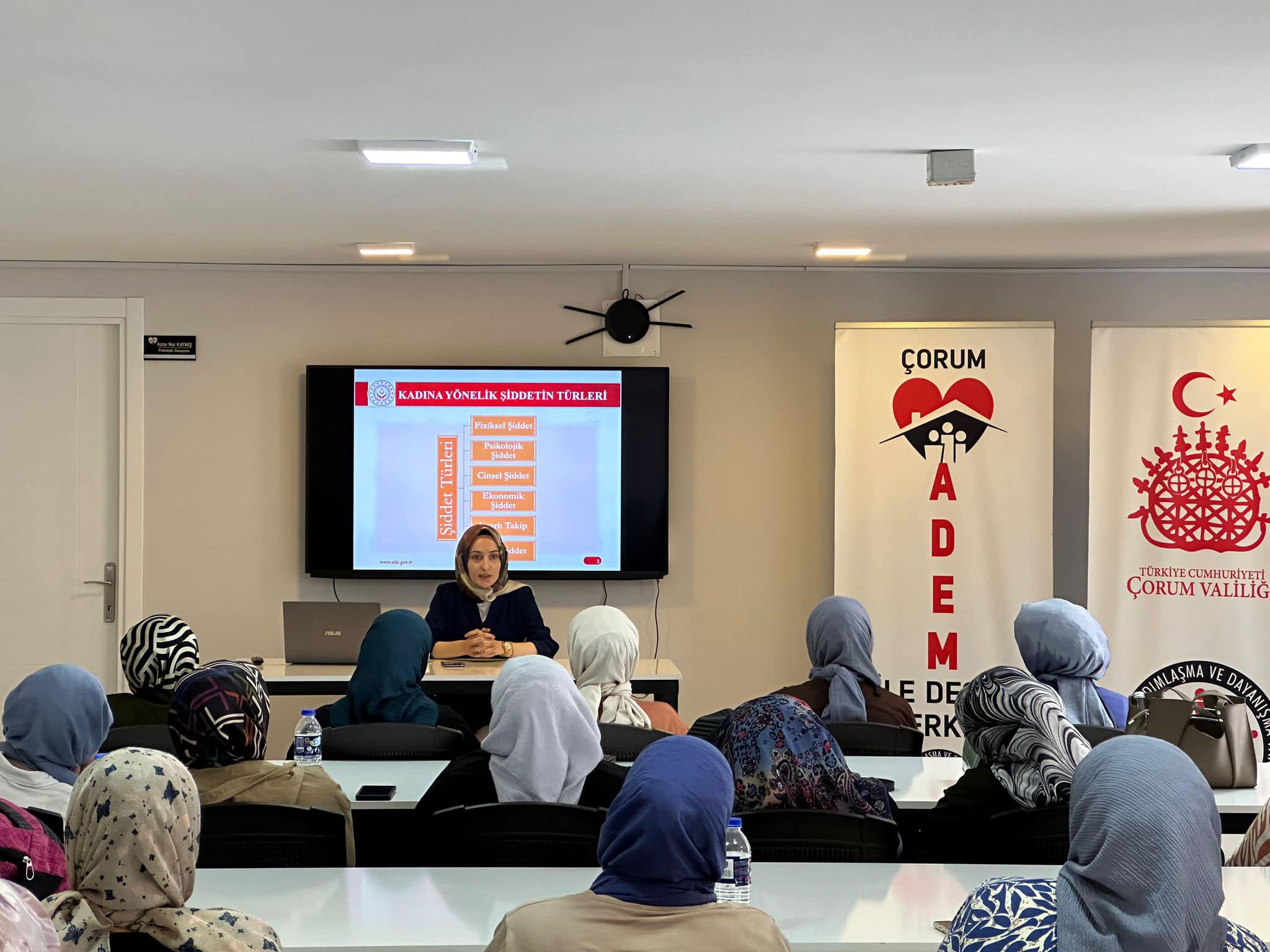 KADINA YÖNELİK ŞİDDETLE MÜCADELE EĞİTİMİ