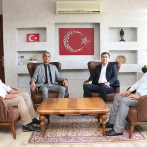Karaköprü Kaymakamımızı Ziyaret Ettik... - fotoğraf 1