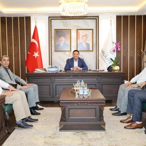 Kaymakamımız Dr. Sayın Muhammet Serkan ŞAHİN makamında ziyaret ettik - fotoğraf 1