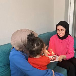 SED hizmetiyle desteklenen minik yavrumuzun doğum gününü kutladılar. - fotoğraf 1