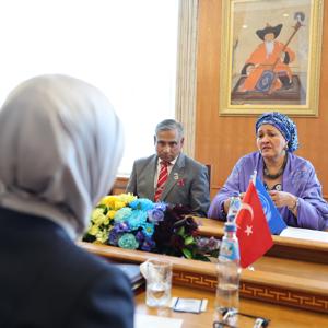 Aile ve Sosyal Hizmetler Bakanımız Göktaş, Moğolistan'da "Dünya Kadınlar Forumu"nda konuştu - fotoğraf 6
