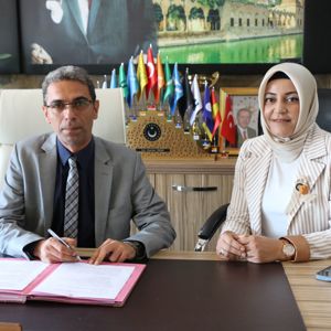 Müdürlüğümüz ve Şanlıurfa KADEM İle Kadınlarımıza Yönelik Verilecek Eğitimler Kapsamında Protokol İmzaladık. - fotoğraf 1