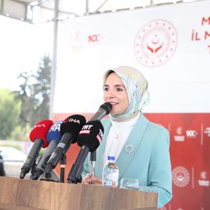 Bakanımız Mahinur Özdemir Göktaş Mersin’de Toroslar Çocuk Evleri Sitesi Hizmet Binası'nın Açılışını Yaptı - fotoğraf 1