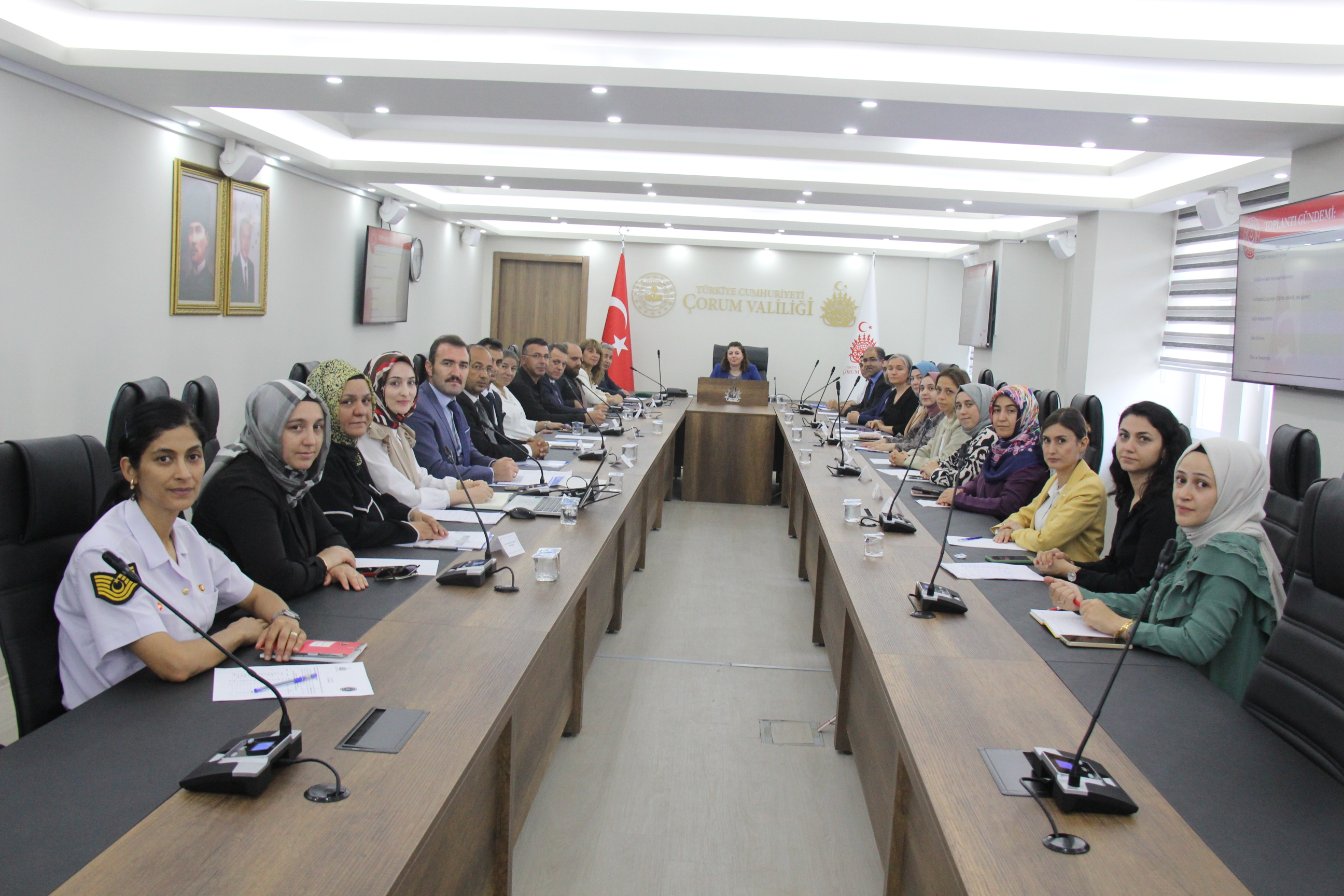 KADINA YÖNELİK ŞİDDETLE MÜCADELE İL KOORDİNASYON 2024 YILI 3. TOPLANTISI