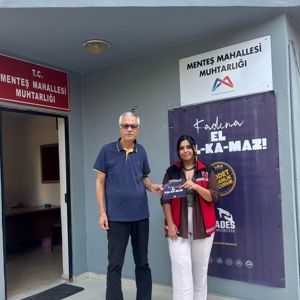 #YenişehirSHM Kadın Hizmetleri Birimi tarafından Çiftlikköy, Akkent, Menteş ve Cumhuriyet Mh.muhtarlıklarına vatandaşlara yönelik 6284 ve 5395 sayılı kanunlar hakkında rehberlik yapılarak “#KADES“ ve “Kadına El Kalkamaz” konulu broşür dağıtımı gerçekleştirildi. - fotoğraf 3