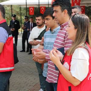 19 Eylül Gaziler Günü Etkinlikleri Kapsamında  Müdürlüğümüz Koordinasyonunda Düzenlenen Çelenk Sunma Törenine Katıldık. - fotoğraf 4