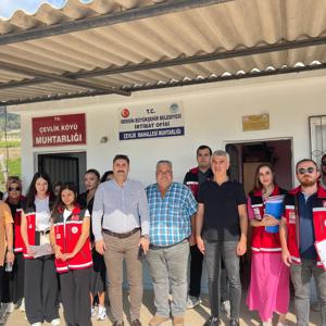 #MezitliSHM ekiplerimiz, Çevlik, Pelitkoyağı ile Takanlı Köylerimize giderek Evde Bakım Hizmeti, Sosyal Ekonomik Destek Hizmeti ve diğer hizmetlerimizden yararlanan vatandaşlarımızı yerinde denetim ve inceleme yaptı. - fotoğraf 1