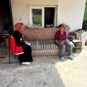 #MezitliSHM ekiplerimiz, Çevlik, Pelitkoyağı ile Takanlı Köylerimize giderek Evde Bakım Hizmeti, Sosyal Ekonomik Destek Hizmeti ve diğer hizmetlerimizden yararlanan vatandaşlarımızı yerinde denetim ve inceleme yaptı. - fotoğraf 2