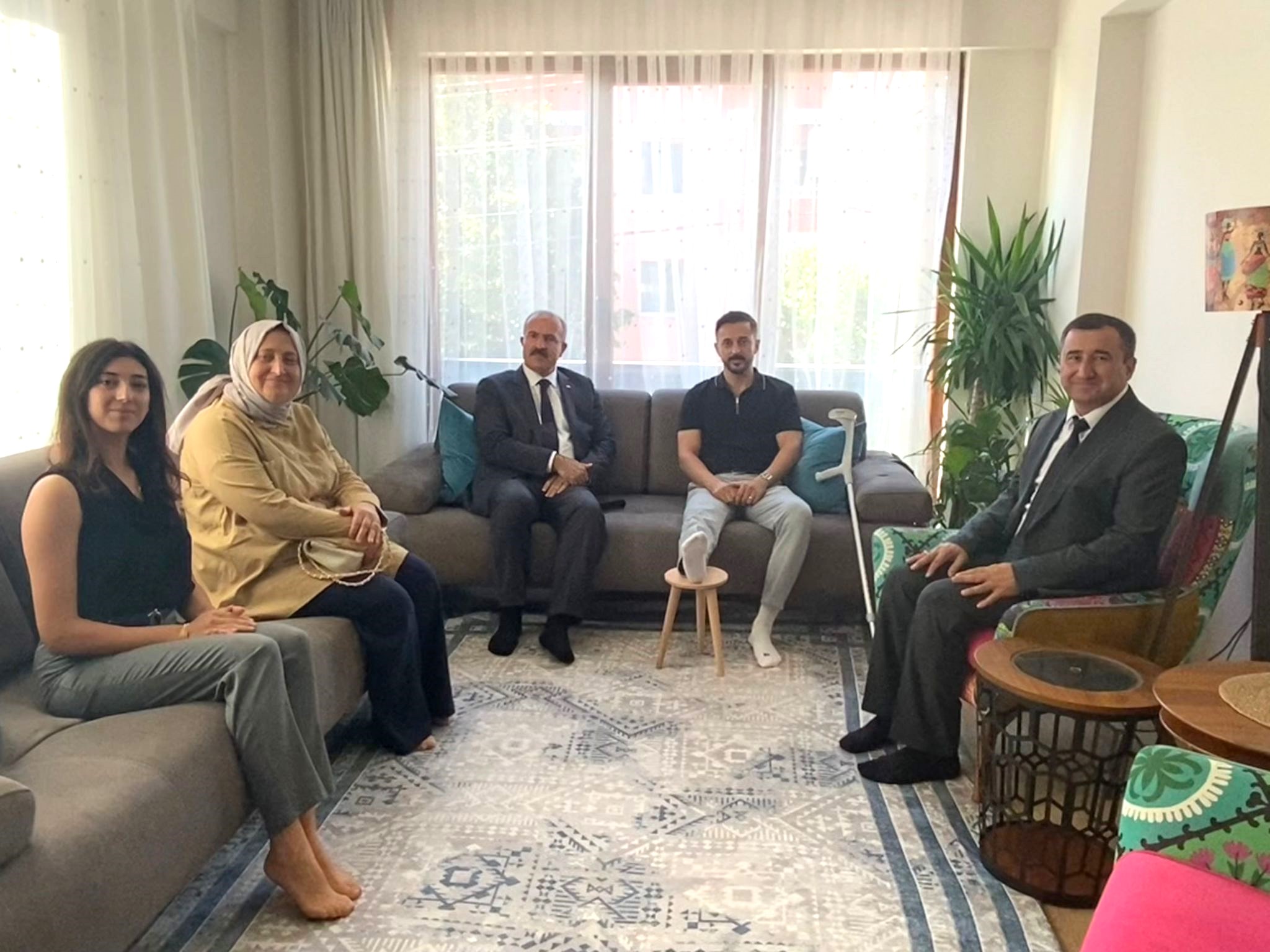 Malül Gazi Polis Memuru Seçkin YILDIRIM'ın Gaziler Günü Kutlandı