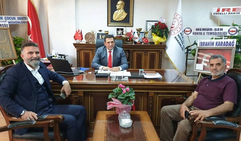 Derbent Belediye Başkanı Hüseyin Ayten İl Müdürümüzü Ziyaret Etti