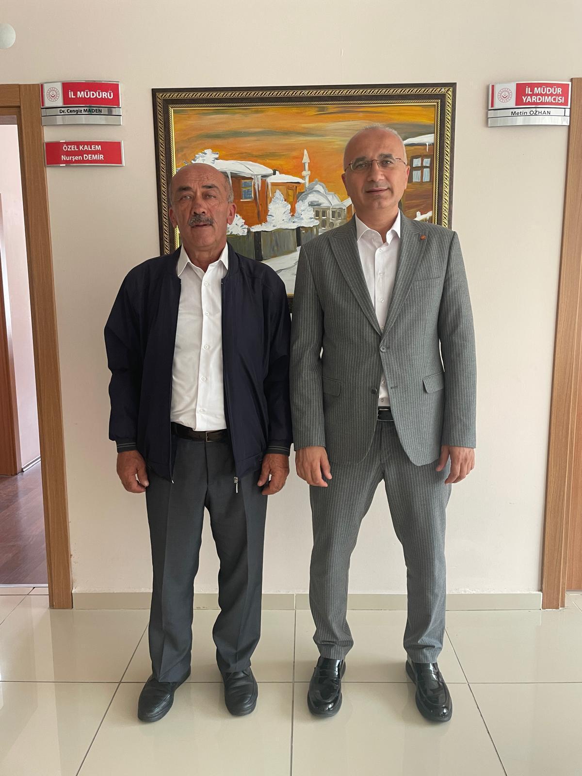 Şehidimiz Oltan KOCA’nın Değerli Babası Cemal KOCA’nın Ziyareti !