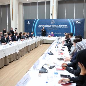 Aile ve Sosyal Hizmetler Bakanımız Göktaş, Kadına Yönelik Şiddetle Mücadele Veri ve İstatistik Komitesi Toplantısı'nda konuştu - fotoğraf 3