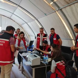 Psiko-Sosyal Müdahele Ekiplerimiz Deprem Tatbikatında - fotoğraf 1
