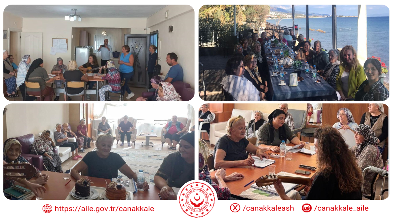 Hamiyet Feridun Sözen Huzurevi’nde 1 Ekim Dünya Yaşlılar Günü Etkinliklerle Kutlandı